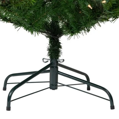 Northlight Pre-Lit Medium Mixed Cashmere Pine Artificial Christmas Tree - 6.5' - Clear Lights - Image 4