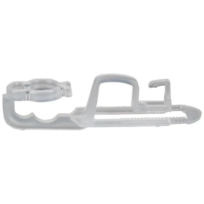 Northlight 26ct Clear All-In-One Universal Gutter And Shingle Christmas Light Clips - Image 4