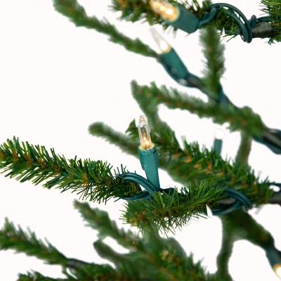 Northlight Alpine Coral Artificial Christmas Tree With Metal Base - 3' - Clear Lights - Image 5