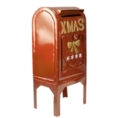 Northlight Metal Mailbox Christmas Decoration - 16" - Image 2
