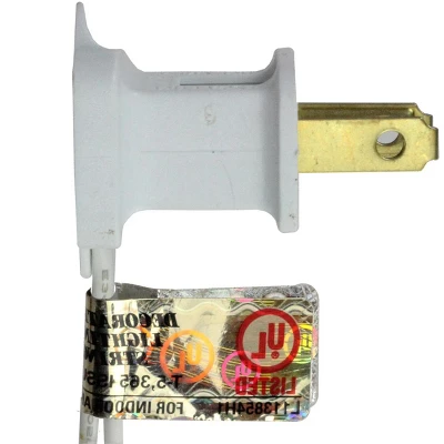 Northlight 35ct Commercial Grade LED Wide Angle Christmas Lights Warm White - 17.5' White Wire - Image 2