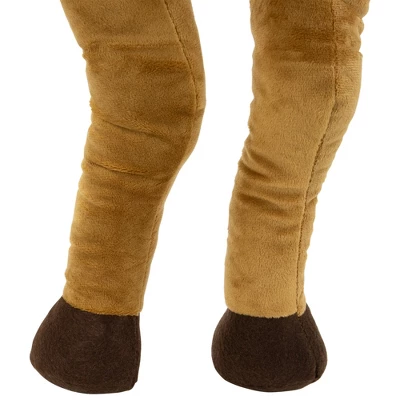 Northlight 20" Plush Hanging Reindeer Legs Christmas Decoration - Image 5