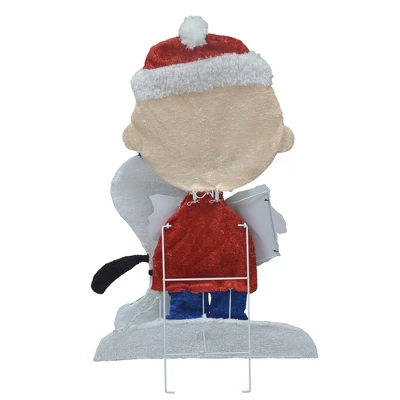 Northlight LED Lighted Peanuts Charlie Brown And Snoopy Caroling Outdoor Christmas Decoration - 32" - Image 5