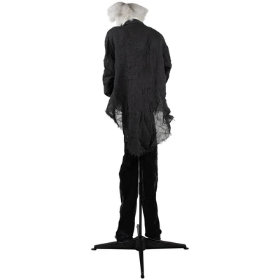 Northlight 5.5' LED Lighted Animated Butler With Sound Halloween Decoration - Image 3