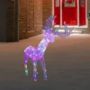 Northlight LED Color Changing Commercial Grade Acrylic Reindeer Outdoor Christmas Decoration - 46.5"