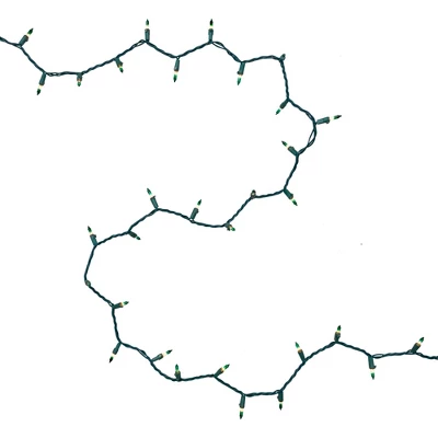 Northlight Mini Christmas Light Set - Clear With Green Tips - 20.25' Green Wire - 100ct - Image 5