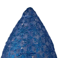 Northlight LED Lighted Retro Light Bulb Outdoor Christmas Decoration - 32" - Blue