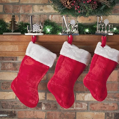 Northlight Peace, Joy And Noel Metal Christmas Stocking Holders - 6.5" - Set Of 3 - Image 6