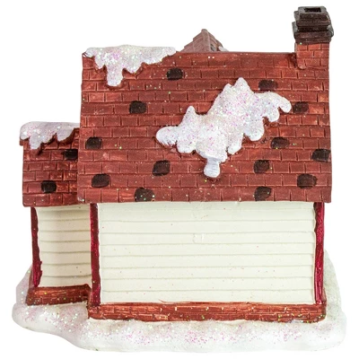 Northlight LED Lighted Snowy Cottage House Christmas Village Decoration - 6.5" - Image 5