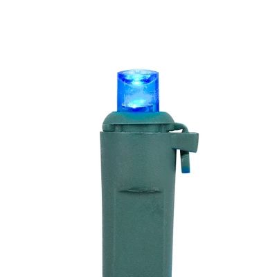 Northlight 50ct Multi-Color LED Wide Angle Christmas Lights,16.25ft Green Wire - Image 3