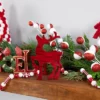 Northlight Glossy Standing Reindeer Christmas Decoration - 8" - Red