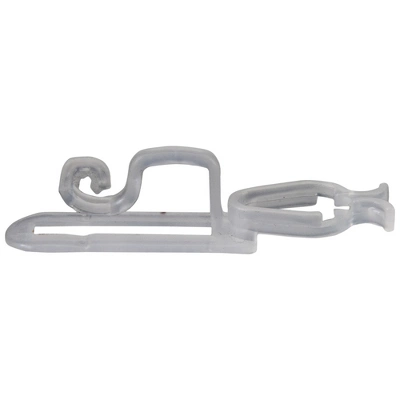 Northlight Commercial Grade Gutter And Shingle LED Christmas Light Clips - Clear - 100ct - Image 4