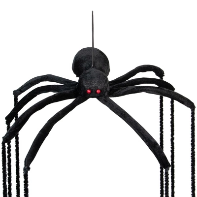 Northlight 6' Black Long Legged Spider Halloween Decoration