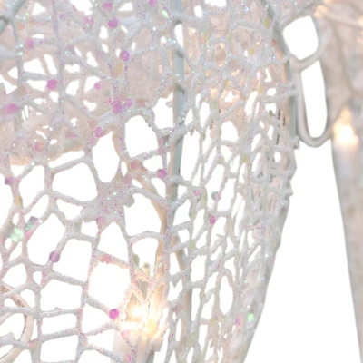 Northlight 48-Inch Lighted White Mesh Buck Outdoor Christmas Decoration - Clear Lights - Image 4