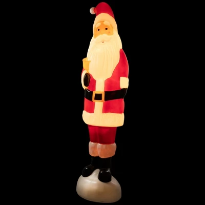 Northlight Lighted Blow Mold Santa Claus Outdoor Christmas Decoration - 59" - Image 2