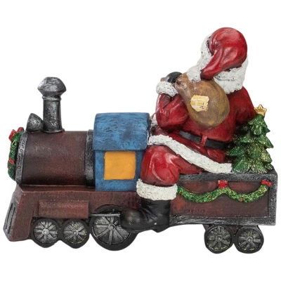 Northlight Santa On A Train Christmas Decoration - 14" - Image 2