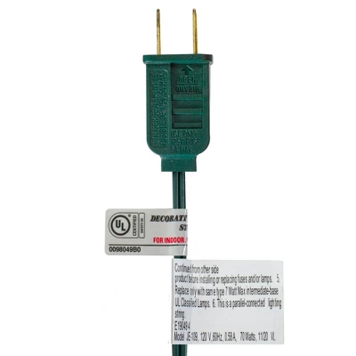 Northlight Satin Finish G50 Globe Indoor Outdoor Patio Lights - MultiColor - 13.75' Green Wire - 15ct - Image 2