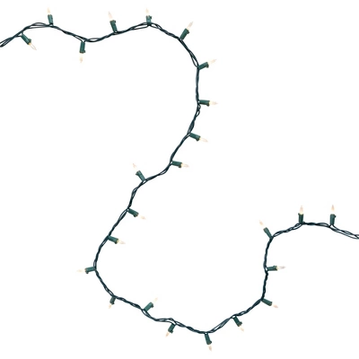 Northlight Mini Christmas Light Set -Clear - 4' Green Wire - 20ct - Image 6