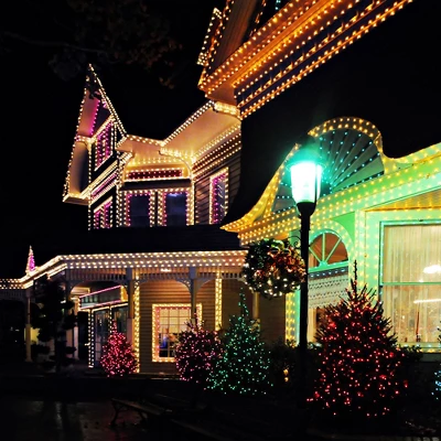 Northlight Shingle Tab Clips For C7 And C9 Christmas Lights - Pack Of 100 - Image 2