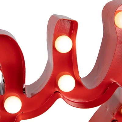 Northlight Lighted "Joy" Christmas Decoration - 11.25" - Image 6