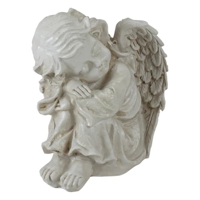 Northlight 6.5" Resting Cherub Angel Outdoor Garden Statue - Image 3