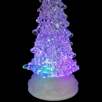 Northlight LED Lighted Acrylic Christmas Tree Decoration - 10.5" - Multi-Color Lights - Image 2