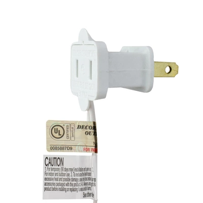 Northlight LED C9 Commercial Length Christmas Lights - Warm White - 41' White Wire - 100ct - Image 2