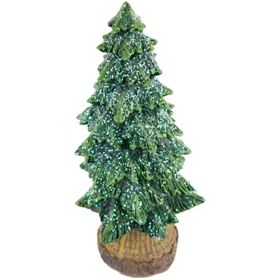 Northlight Glittered Pine Tree Christmas Decoration - 6.5" - Image 3