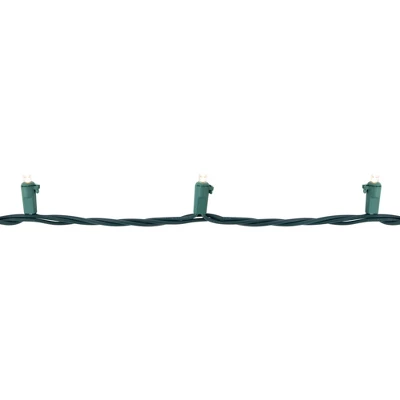 Northlight LED Wide Angle Christmas Lights - Warm White - 75.75' Green Wire - 300ct - Image 3