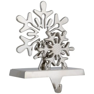 Northlight Double Snowflakes Christmas Stocking Holder - 6" - Image 3