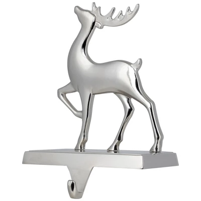 Northlight Reindeer Christmas Stocking Holder - 6" - Silver - Image 3