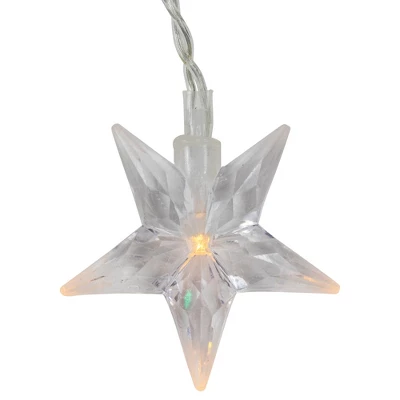 Northlight LED Stars Mini Icicle Christmas Lights - Multi-Color - 29.5' Clear Wire - 400ct - Image 4