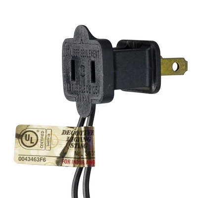 Northlight 10-Count Clear G50 Globe Patio Light Set - 9ft Black Wire - Image 3