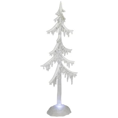 Northlight LED Lighted Acrylic Icicle Tree Christmas Decoration - 14" - Image 6
