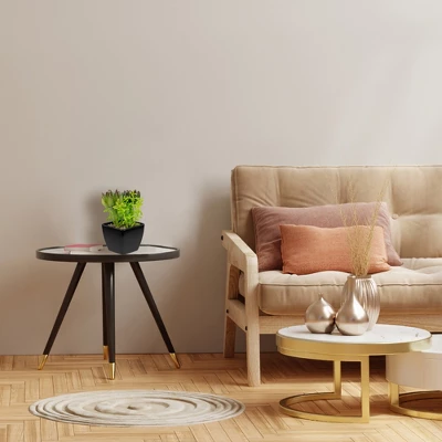 Northlight 6" Potted Green Artificial Succulent Arrangement - Image 4