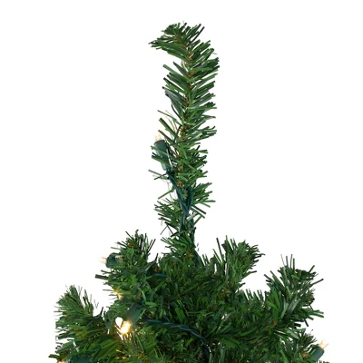 Northlight Pre-Lit Medium Mixed Classic Pine Artificial Christmas Tree - 4' - Warm Clear LED Lights - Image 4