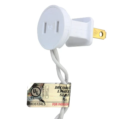 Northlight 100ct LED Wide Angle Icicle Christmas Lights Warm White - 5.5' White Wire - Image 2