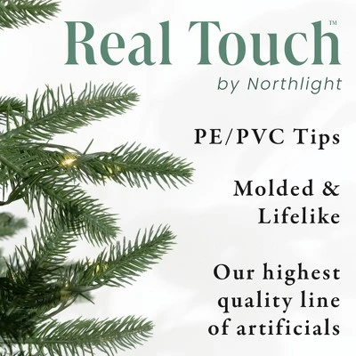 Northlight Real Touch™️ Two-Tone River Deer Pine Full Artificial Christmas Tree - 6.5' - Unlit - Image 8