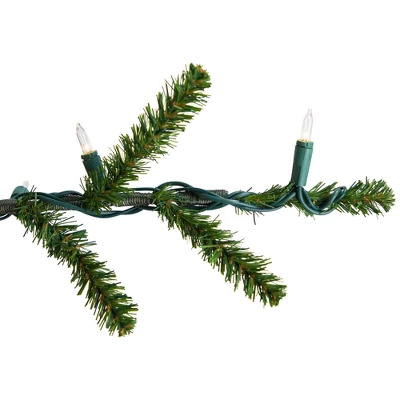 Northlight Alpine Coral Artificial Christmas Tree With Metal Base - 3' - Clear Lights - Image 6