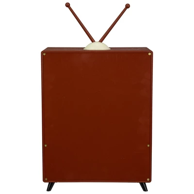 Northlight LED Lighted Musical Snowing Snowman TV Set Christmas Decoration - 12" - Image 6