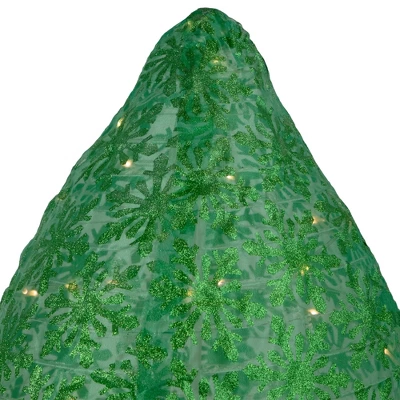 Northlight LED Lighted Retro Bulb Outdoor Christmas Decoration - 32" - Warm White - Green