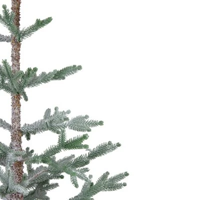 Northlight 3 FT Snow Covered Slim Pine Artificial Christmas Tree With Jute Base - Unlit - Image 2