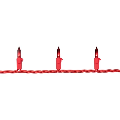 Northlight Mini Christmas Lights - Red - 20' Red Wire - 100ct - Image 5