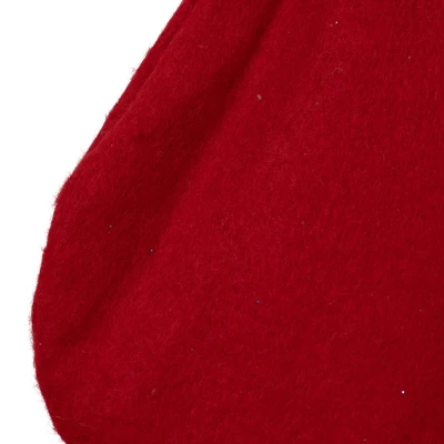 Northlight 19" Red Jolly Snowmen Scene Christmas Stocking - Image 4