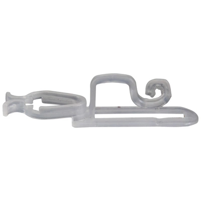 Northlight Commercial Grade Gutter And Shingle LED Christmas Light Clips - Clear - 100ct