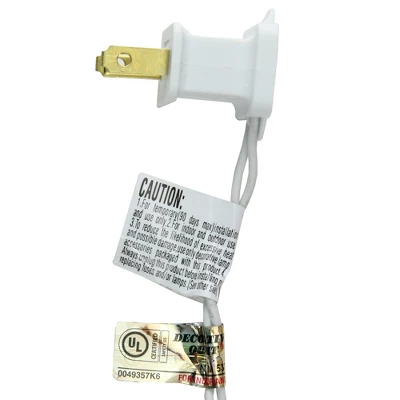 Northlight Star Shaped Icicle Christmas Lights - Multicolor - 7' White Wire - 6ct - Image 2