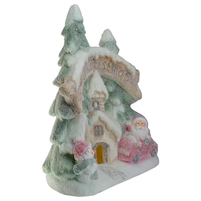 Northlight LED Lighted Snowy Winter Village "Merry Christmas" Decoration - 16.5" - Image 3