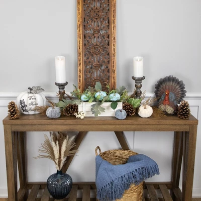 Northlight 10.5" Fall Harvest Turkey Tabletop Decoration - Image 2