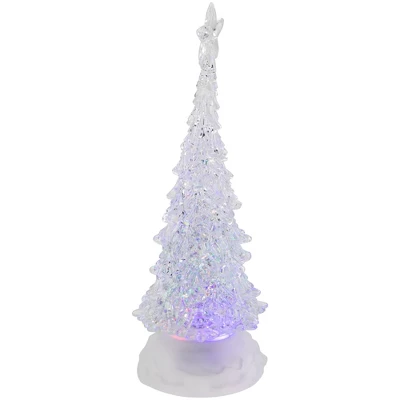 Northlight LED Lighted Acrylic Christmas Tree Decoration - 10.5" - Multi-Color Lights - Image 5